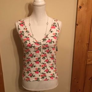 NWT American Eagle Soft & Sexy Floral Tank Lg